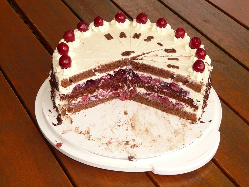 tarta de arandanos postre polaco