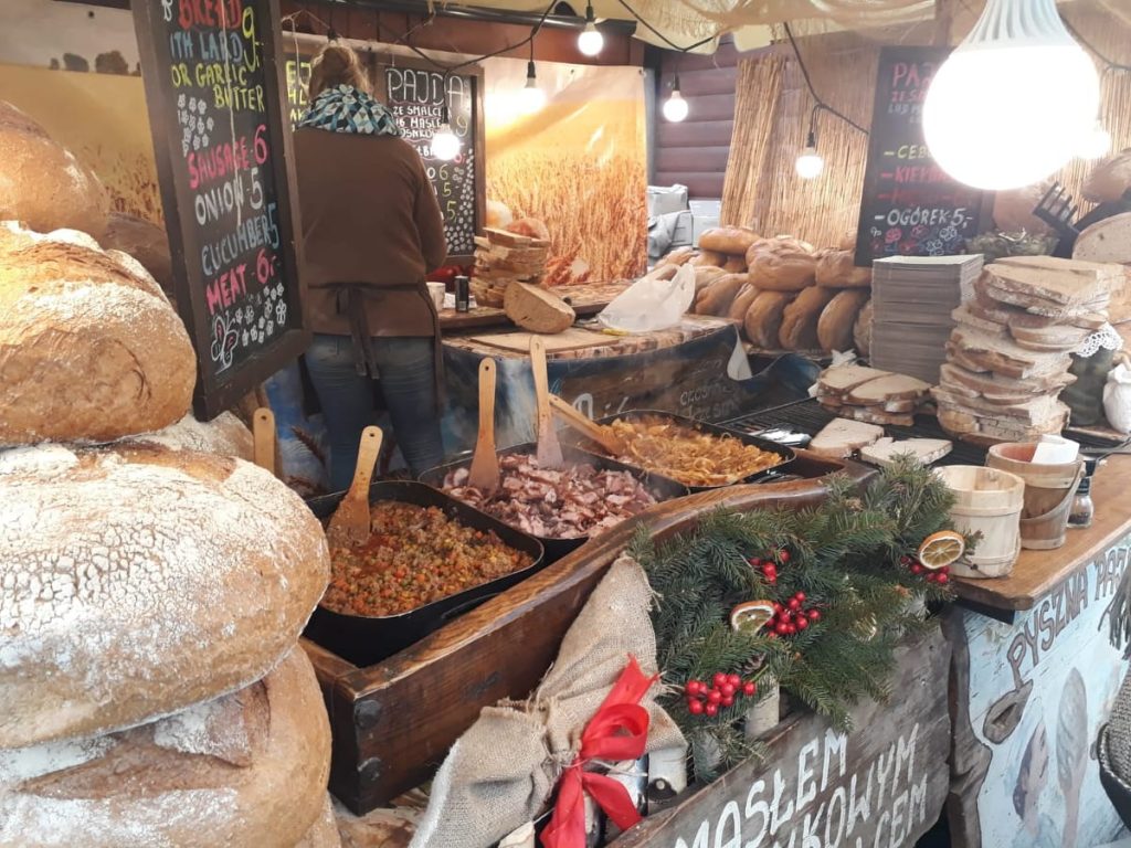 cracovia navidad comida