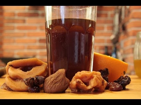 cocina polaca kompot z suszu