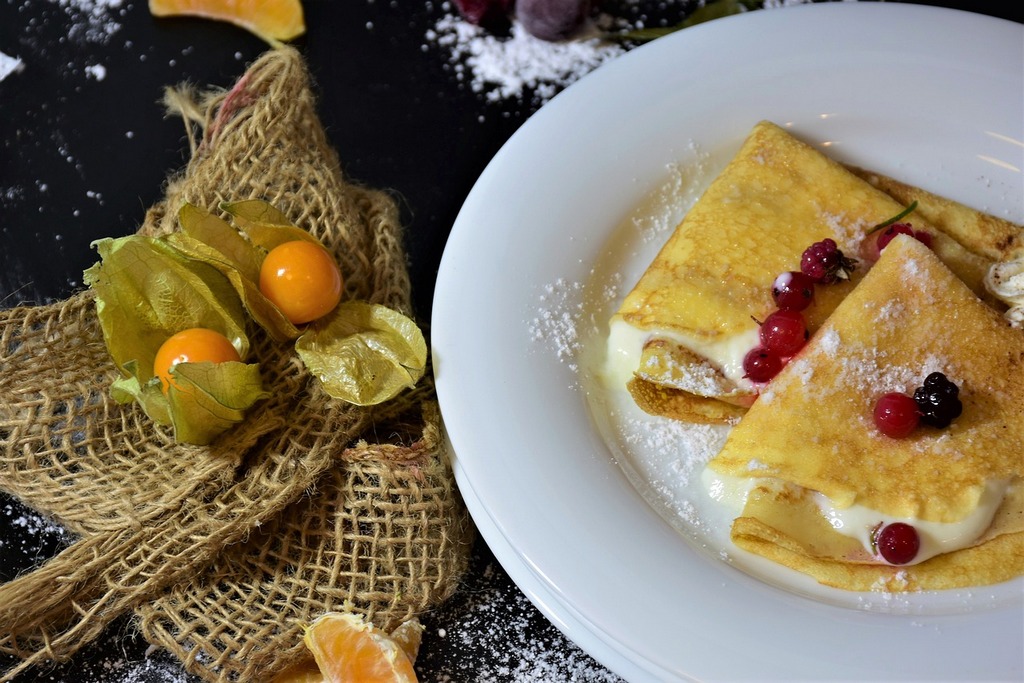 postre tipico polaco creps