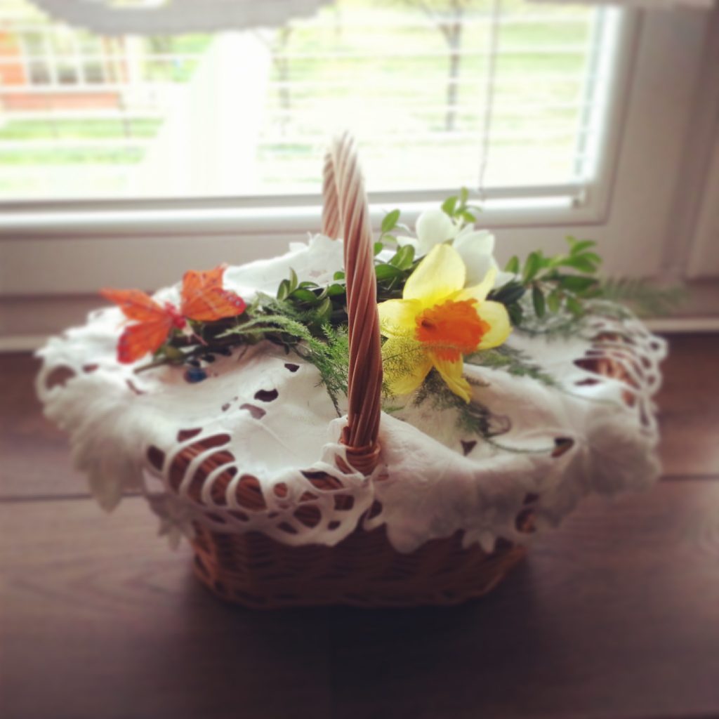 cesta de pascua en polonia